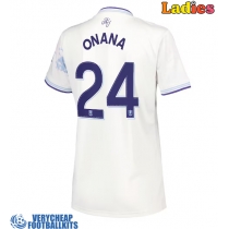 Aston Villa Amadou Onana #24 Replica Third Shirt Ladies 2025-26 Short Sleeve